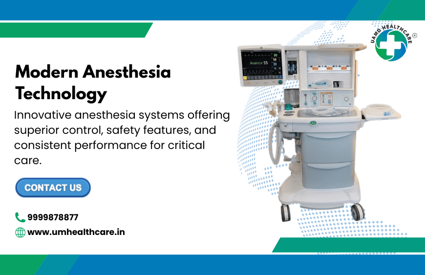 Anesthesia machines