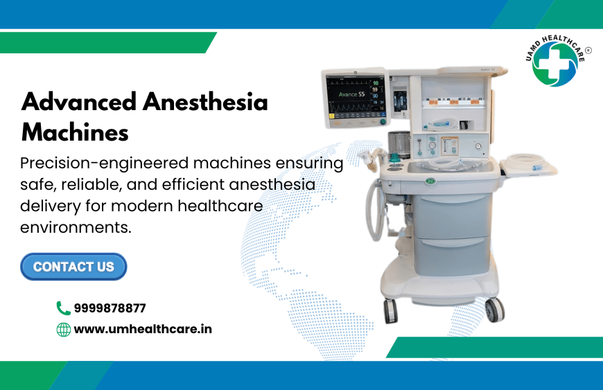 Anesthesia machines