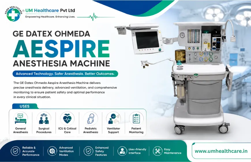 GE Datex Ohmeda Aespire Anesthesia machine