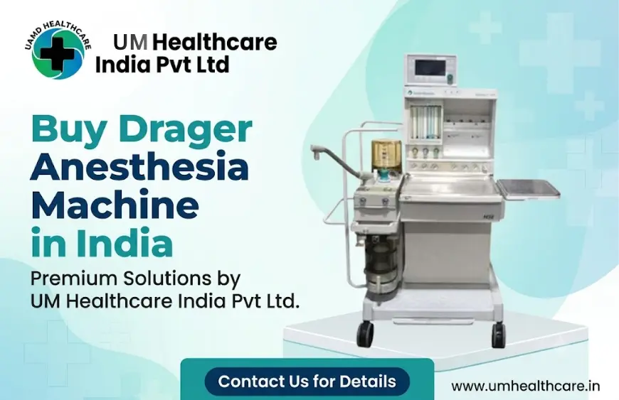 Drager Anesthesia Machine